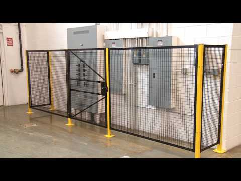 Wire Machine Guard Door - 4 x 5'