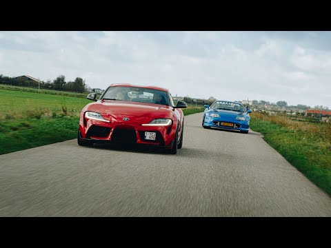 Old vs New Toyota Supra MK4 vs MK5 - 4k