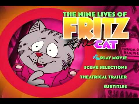 Opening to Nine Lives of Fritz the Cat (DVD, 2001, Avant-Garde cinema)