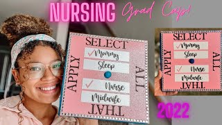 NURSING GRADUATION CAP | DIY