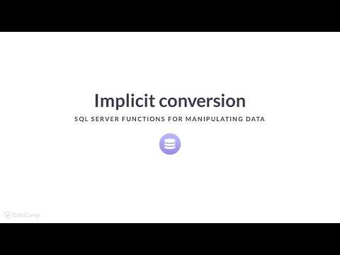 Sql Server Tutorial Implicit Conversion