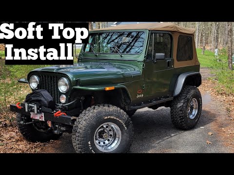 Bestop Supertop Install - Jeep CJ-7