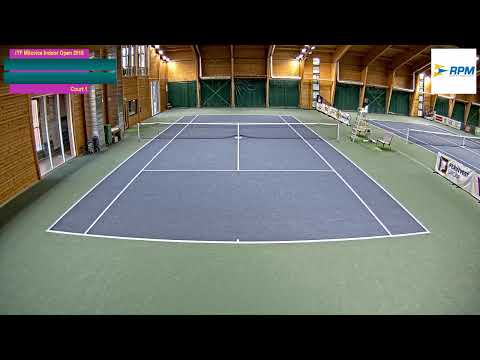 Court 1_15.11.2019 - Milovice Indoor Open 2019 - ITF Men´s Circuit 15 000$