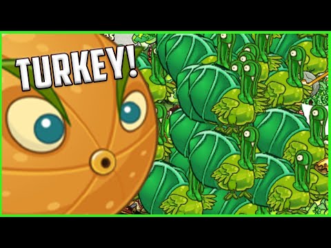 GOT Crazy With Turkey - I made Citron to spits TURKEY - Plants vs Zombies Epic MOD