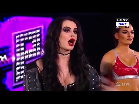Absolution Destroys Sasha Banks | WWE RAW | PAIGE | 2017 |