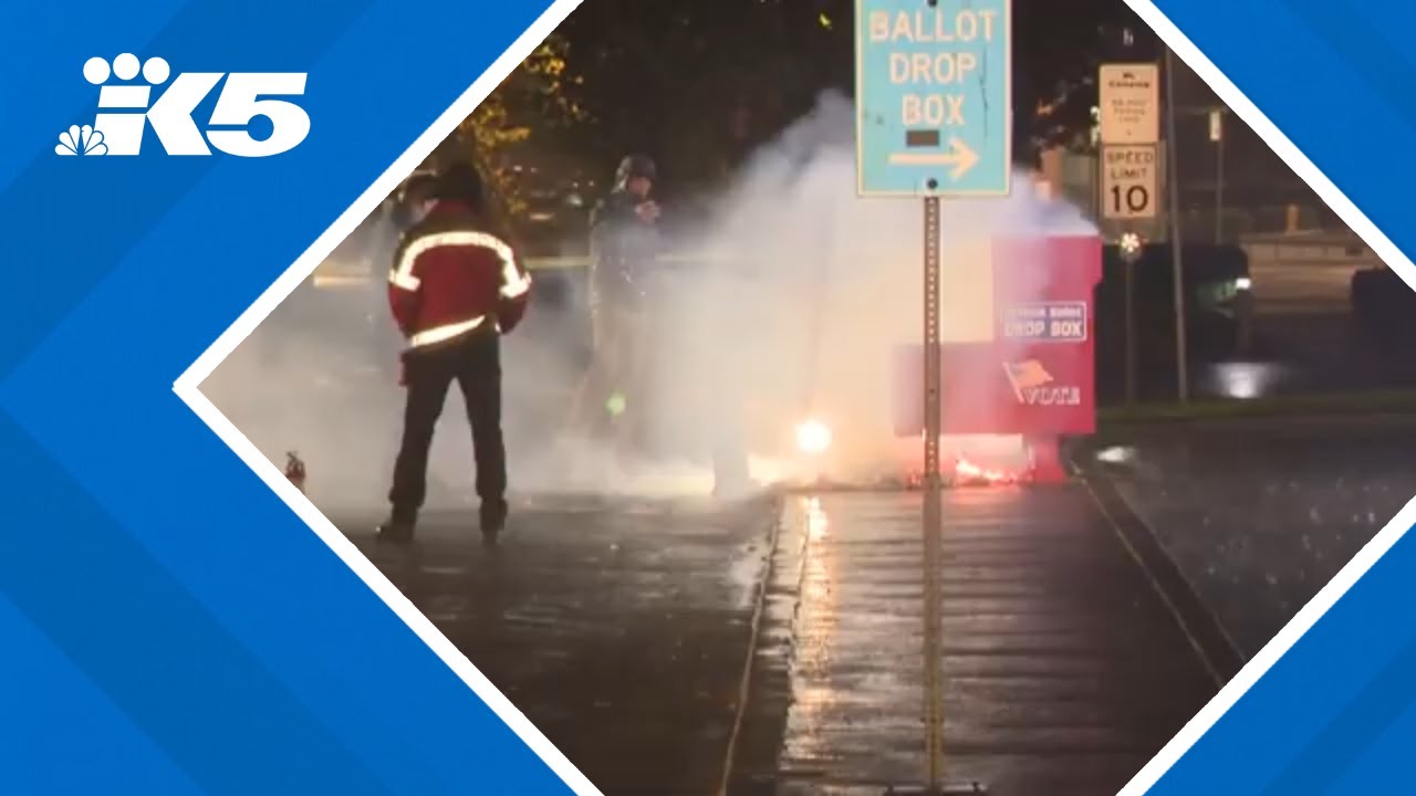 Washington tightening election security measures after ballot box fires in Vancouver, Portland
