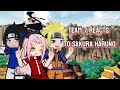 Team 7 Reacts To Sakura Haruno🩷 2 Sasusaku Narusaku