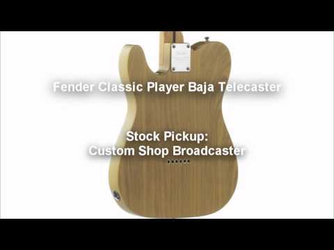 Fender Baja Telecaster Broadcaster vs Bare Knuckle Piledriver
