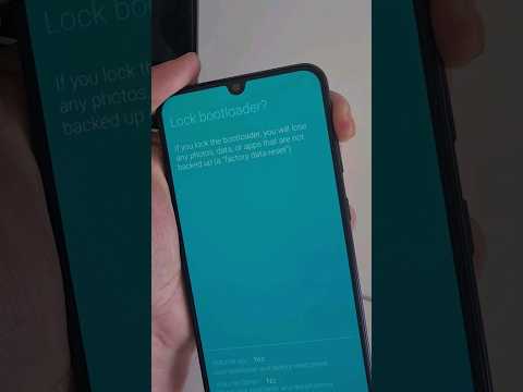 How to lock the bootloader on Samsung galaxy phone Android 11 | Android 12 | Android 13 #bootloader