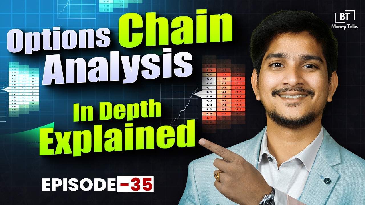 Options Chain Analysis Explained: OI Strategy, Market Direction & S&R | Episode 35 |