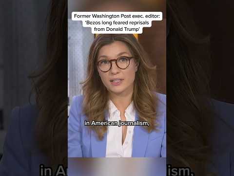 Jeff Bezos 'long feared reprisals from Donald Trump': Washington Post Exec. Editor