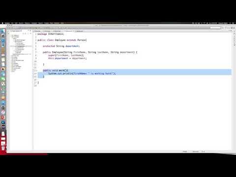 Java Inheritance Example Part 2