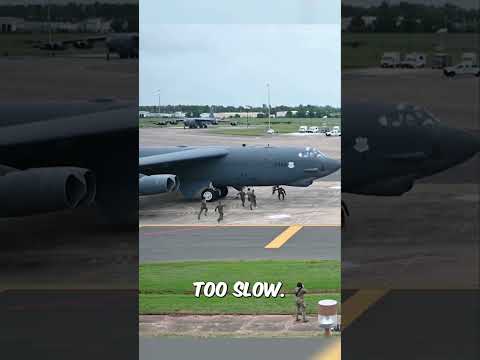 Why the B52 Bomber Uses Explosives to Start