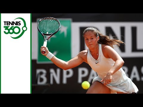 Daria Kasatkina channels her inner junior to cruise in Rome opener