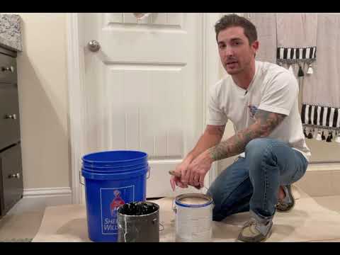 How to Paint- Pro tip! How to Pour up your Paint (without making a mess!)