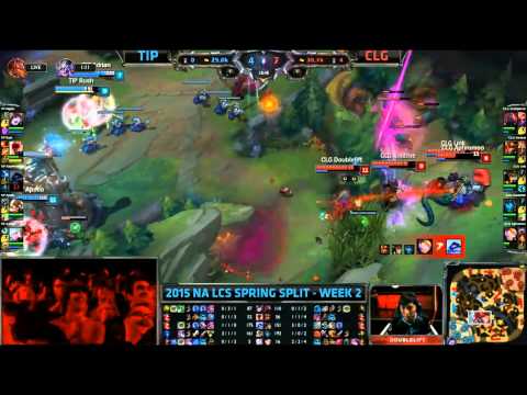 The Balista Play Blitzcrank Kalista Combo - TIP vs CLG Game 1 (NA LCS Spring 2015)