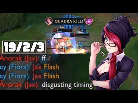 Carrying a 45% wr inting Fox | Forgotten Project Fiora