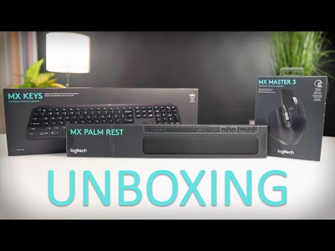Logitech MX Keys & MX Master 3 Unboxing