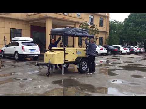 TK-D2N Customized Camper Trailer to Raise