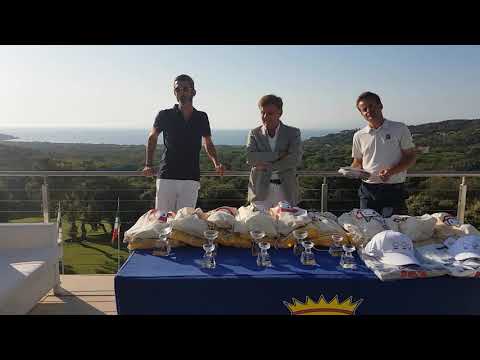 Premiazione gara SAMMONTANA GOLF CUP - G.C. Punta Ala 11.08.2021