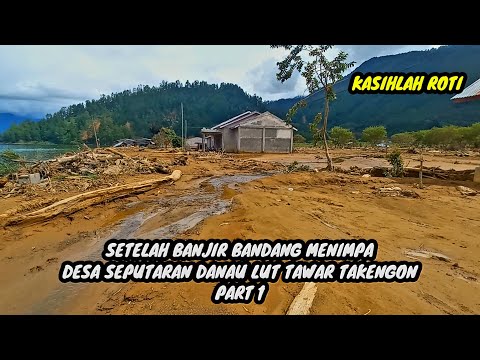 Many points experienced landslides and flash floods on the Takengon - Bintang Road, right lane.
