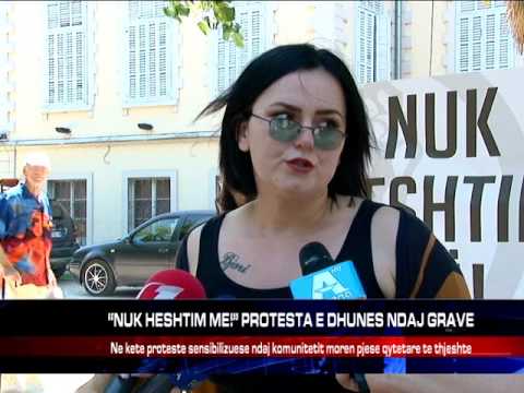 “NUK HESHTIM ME!” PROTESTA E DHUNES NDAJ GRAVE