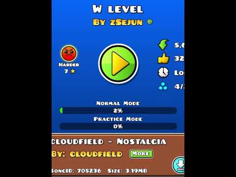 THIS GLITCH BREAKS RATED GD LEVELS!!!!!  #geometrydash #glitch #gd #gaming #shorts
