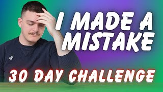 Day 5: I made a mistake...Let's Fix it!