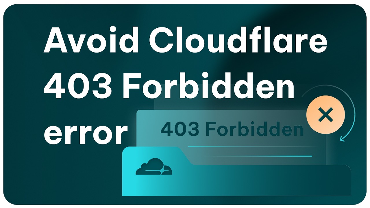 How to Bypass Cloudflare 403 Forbidden Error (4 Easy Methods)