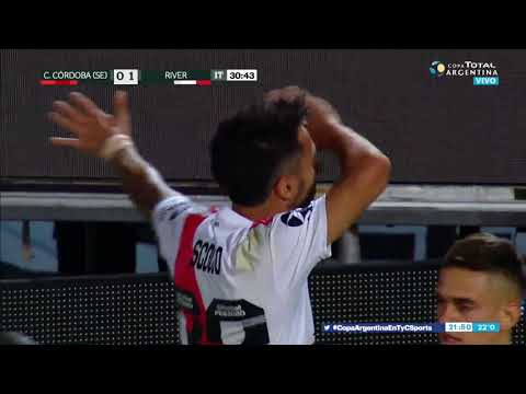 GOL: River 1-0 Central Córdoba (30` PT - Scocco) I Final Copa Argentina 2019