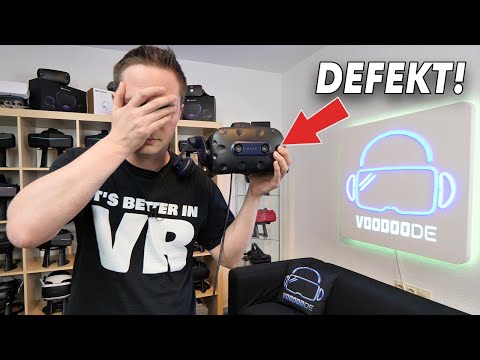 UNBELIEVABLE! My Vive Pro 2 is already BROKEN!