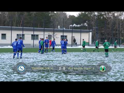 Zusammenfassung Eberswalder SC vs  FSV Schorfheide Joachimsthal II