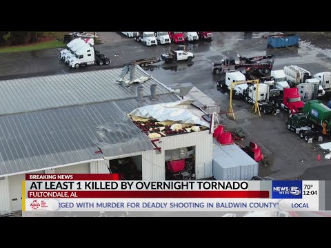 VIDEO: BREAKING: One fatality confirmed after Fultondale tornado