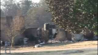 preview picture of video 'Luther, OK Wildfire Aftermath'