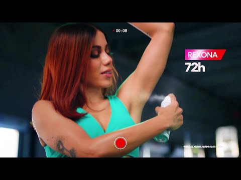 Propaganda Desafio Anitta Rexona 72h 2022 30s