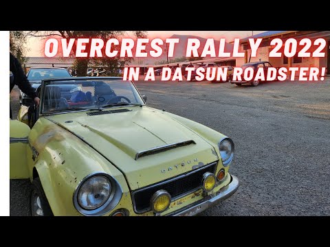 Overcrest Rally in an over 50 year old datsun with no roof! - Idaho 2022