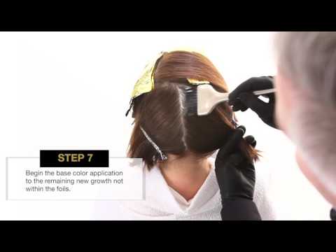 Gray Coverage for a Rich Brunette with Vero K-PAK Age Defy Color