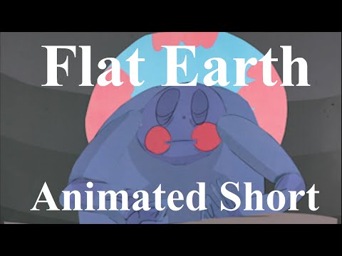 A strange & cool Flat Earth animated short by Jonni Phillips ✅