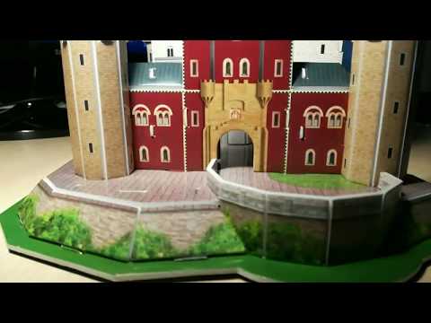 Сборка замка Нойшванштайн/ Maestro 3D Puzzle