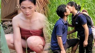full video: 30 days of single mothers harvesting bamboo shoots & snails & building daily life