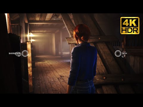 Kate's Decision "Barricade or Run" Outcome | The Devil in Me | 4K HDR Gameplay