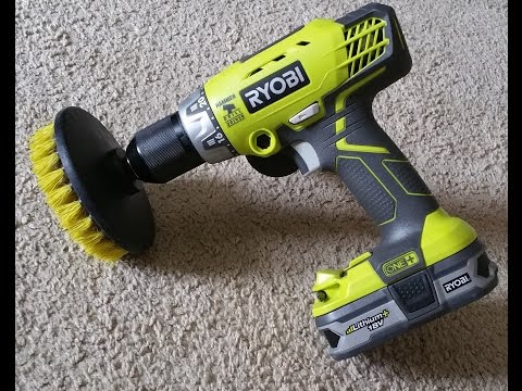 Chemical Guys Carpet Brush For Drill-how to clean carpets faster