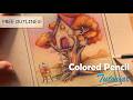 The Treehouse Colored Pencils Tutorial: Step-by-Step Timestamps