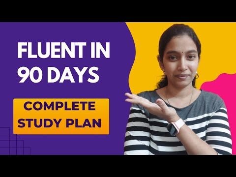 90days fluency challenge. Master plan for fluency.