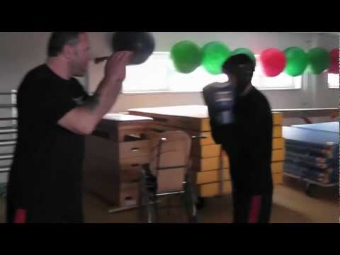 2012-05-19 German Open - Alexander Blank beim Aufwärmen - Sugambrer Fightclub Würzburg