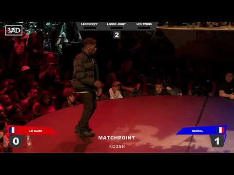 LE DARK vs NICKEL YUDAT - Battle BAD 2022 - HIP-HOP Top 8