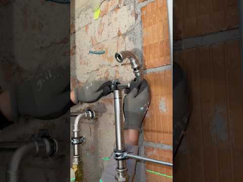 Stainless steel pipe and fitting water piping system pipework system installation