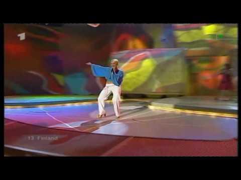Eurovision 2002 13 Finland *Laura* *Addicted To You* 16:9 HQ
