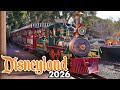 Disneyland Railroad 2026 Disneyland Train Ride 4K60 POV
