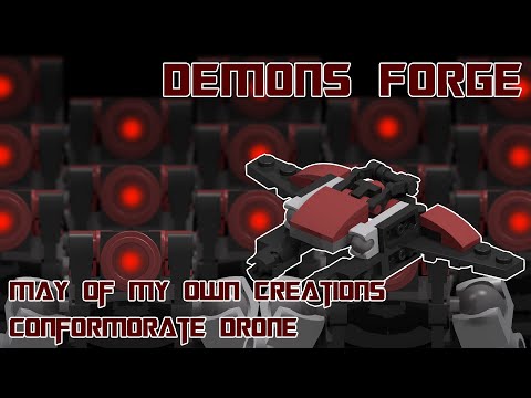 MoMOC LEGO Transformer Conformorate Drone
